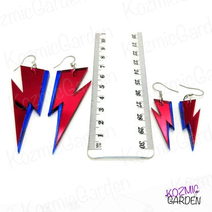 ALADDIN SANE LIGHTNING BOLT EARRINGS | Be part of Ziggy's Band!