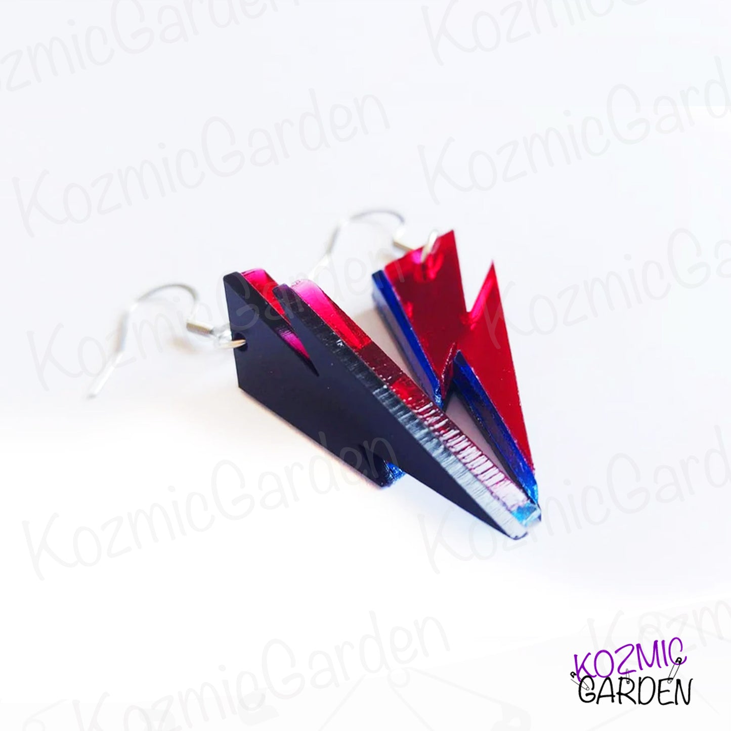 ALADDIN SANE LIGHTNING BOLT EARRINGS | Be part of Ziggy's Band!