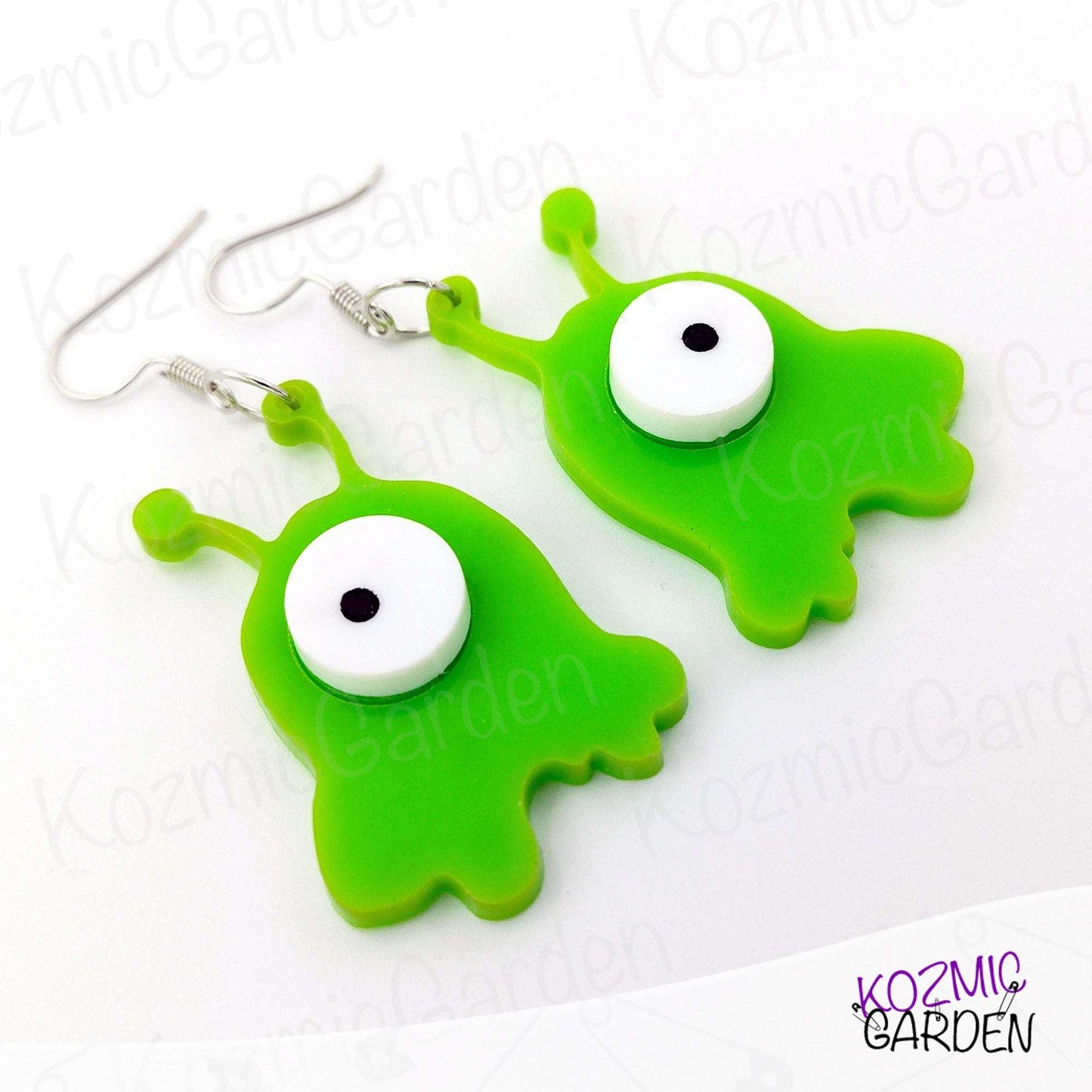 BRAIN SLUG EARRINGS | Futurama Inspired