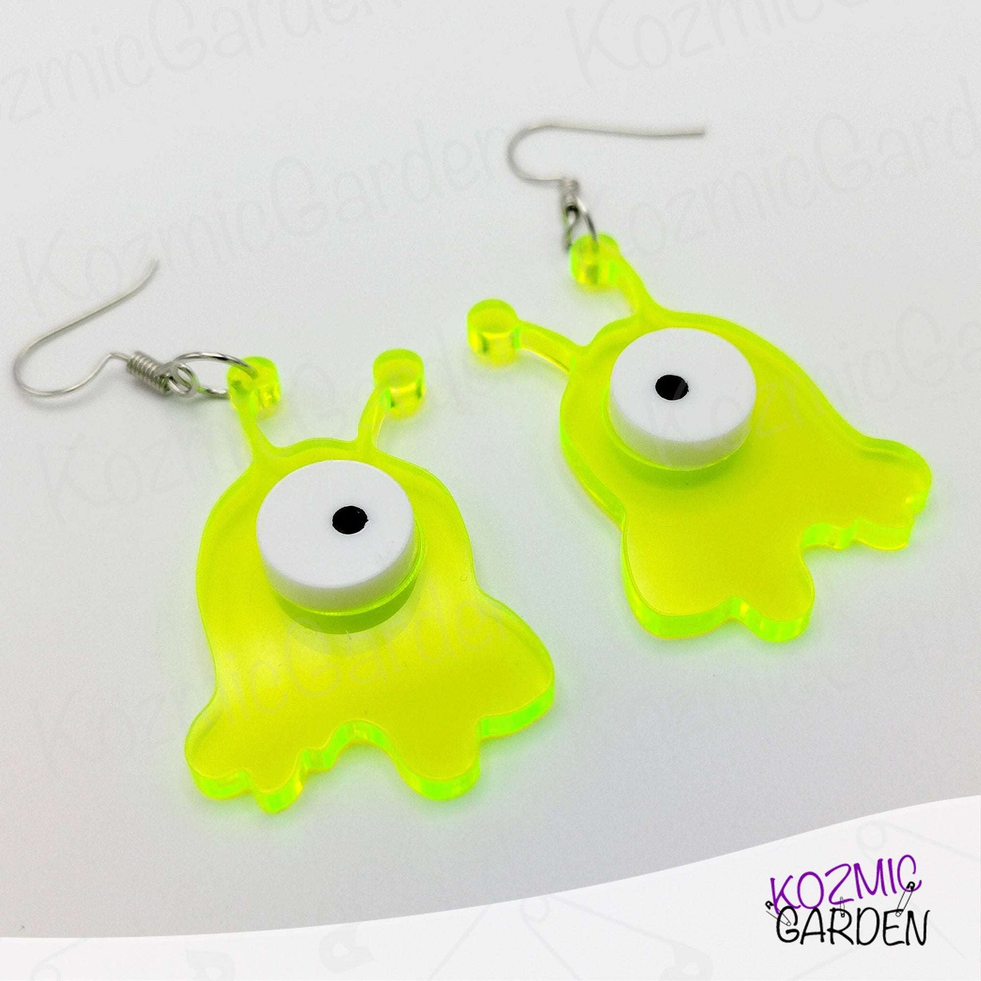 BRAIN SLUG EARRINGS | Futurama Inspired