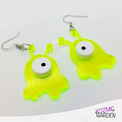 BRAIN SLUG EARRINGS | Futurama Inspired