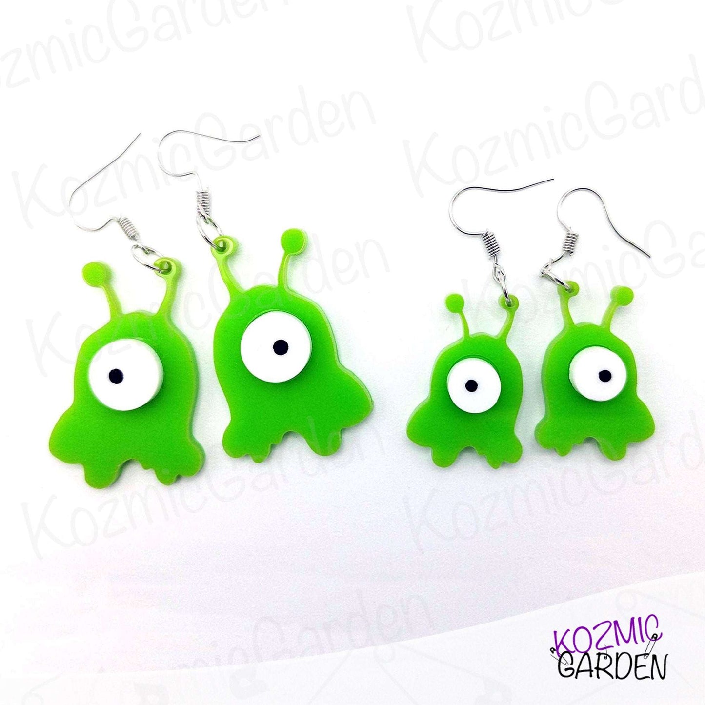 BRAIN SLUG EARRINGS | Futurama Inspired