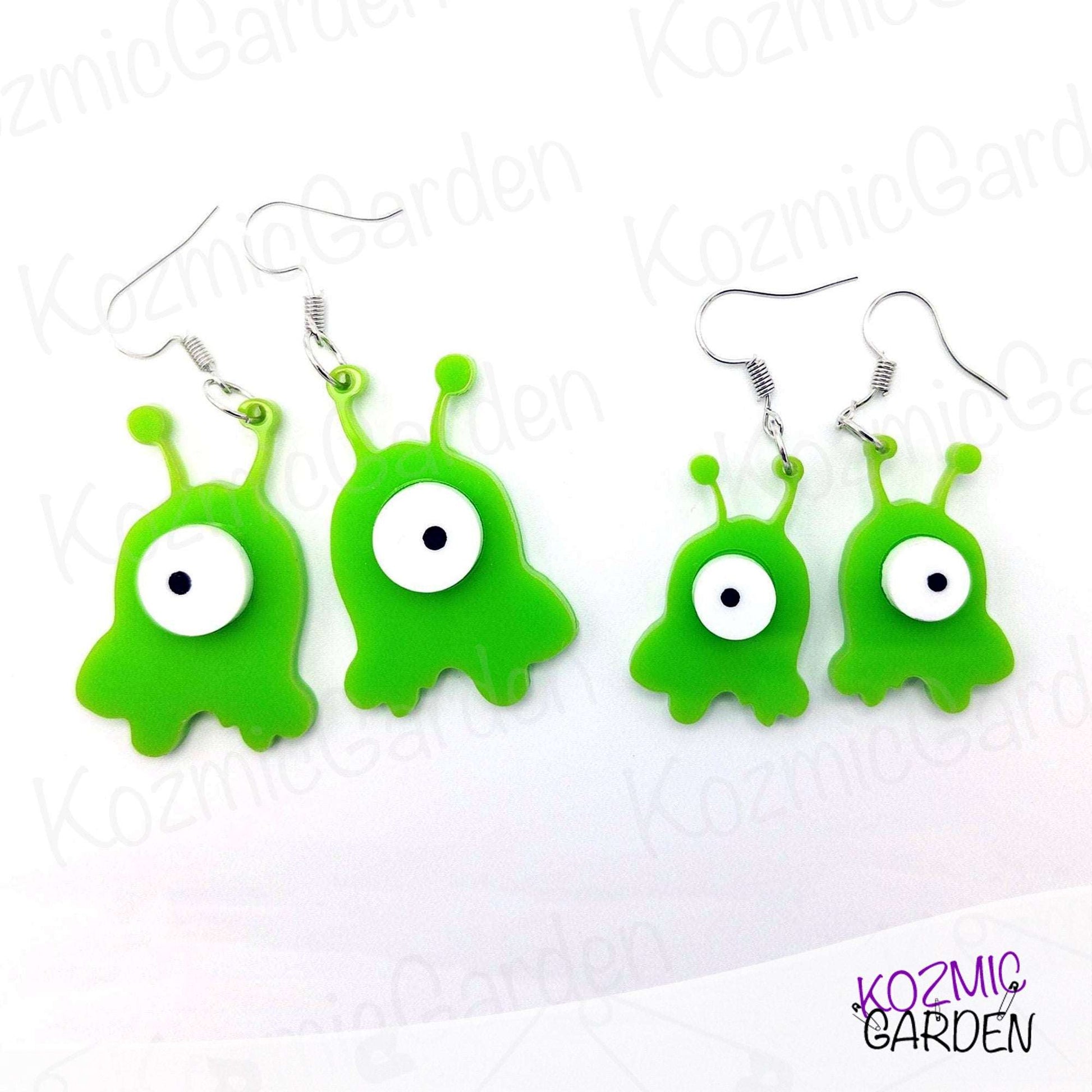 BRAIN SLUG EARRINGS | Futurama Inspired