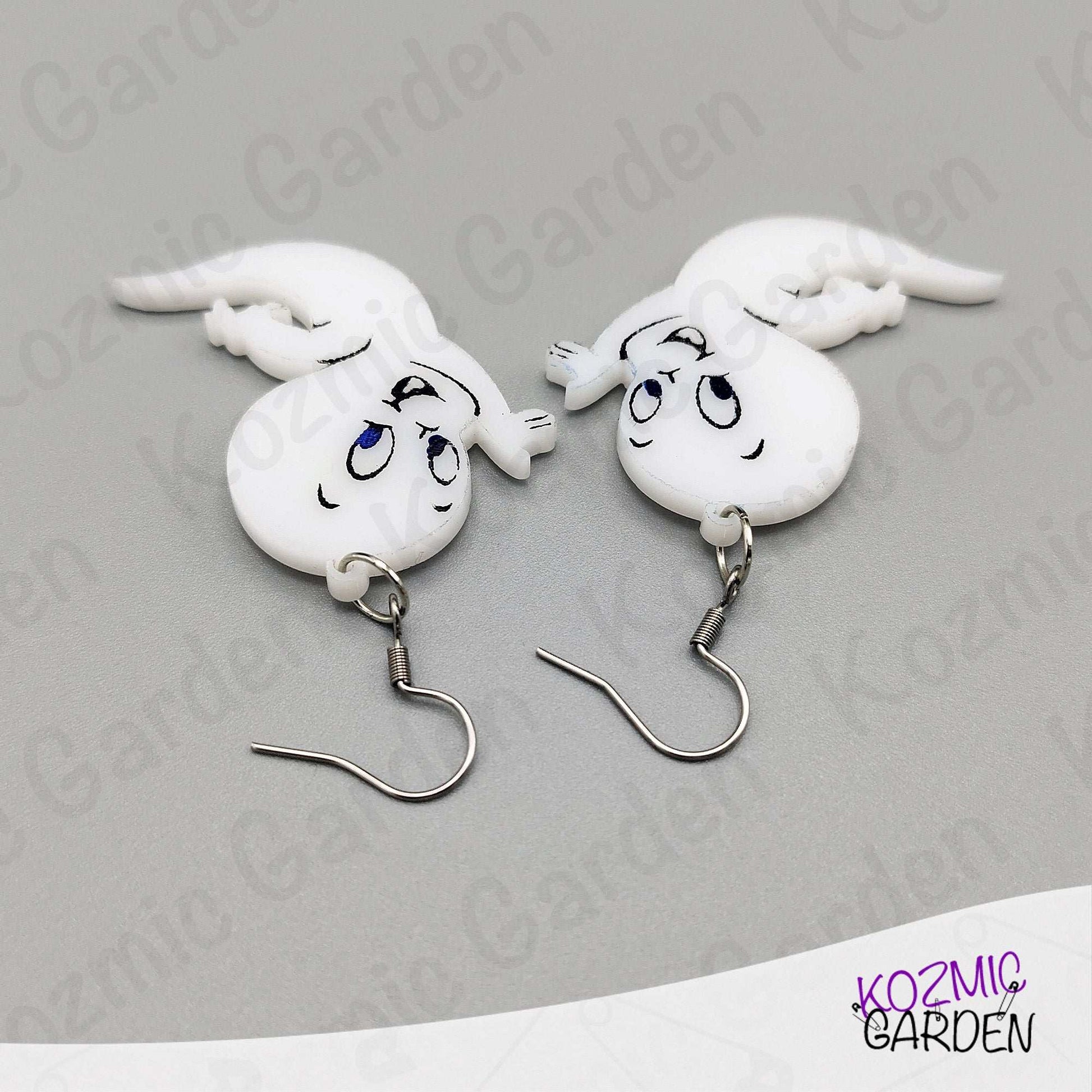 Casper the Friendly Ghost Earrings | Can I keep you?