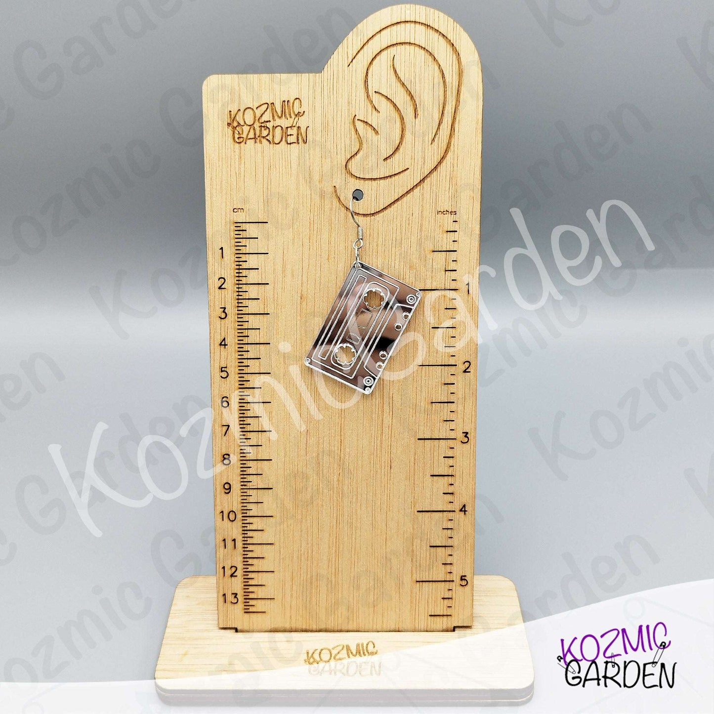 Cassette Tape Earrings | Retro Mixtape Jewelry – Nostalgic 80s Vibes Gift