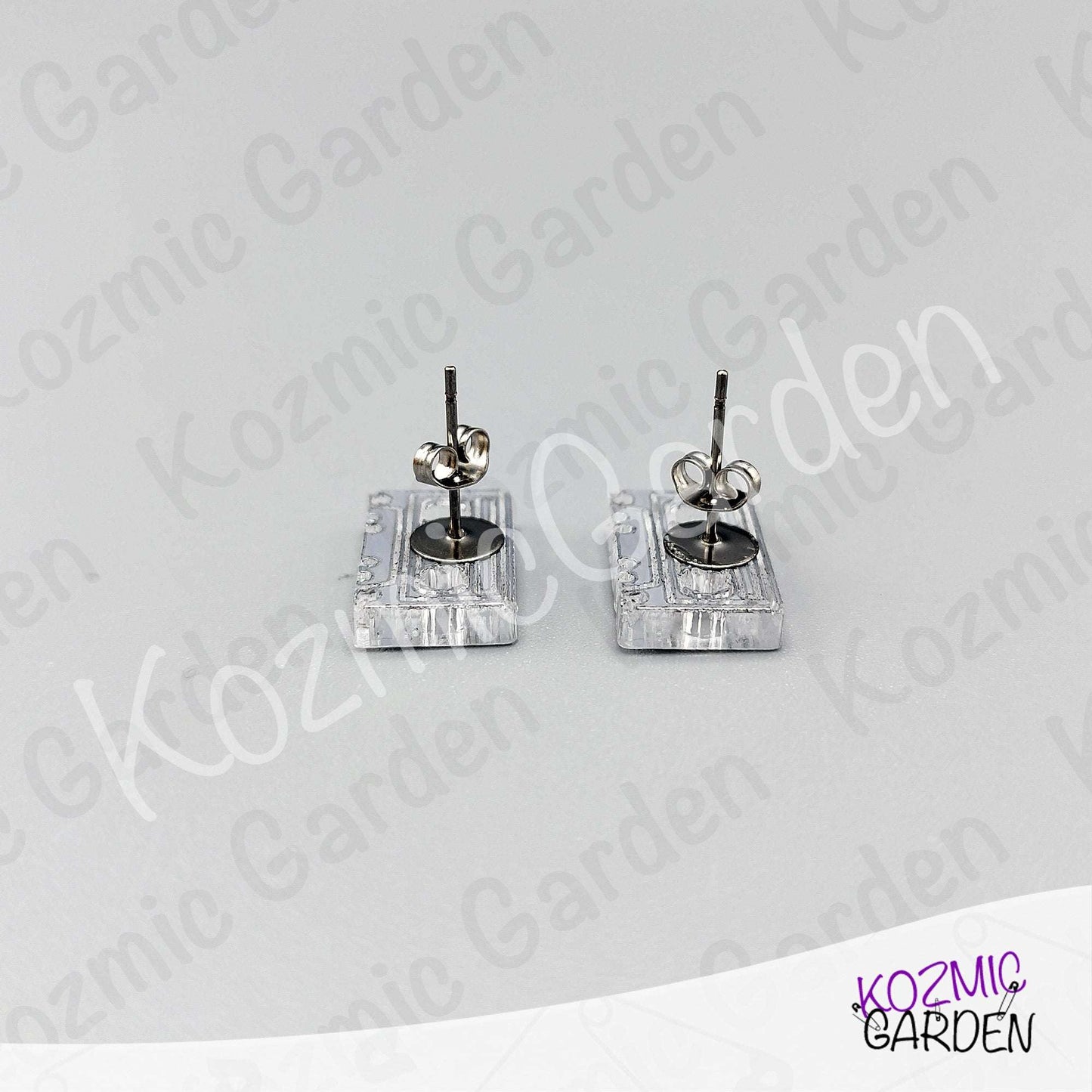 Cassette Tape Earrings | Retro Mixtape Jewelry – Nostalgic 80s Vibes Gift