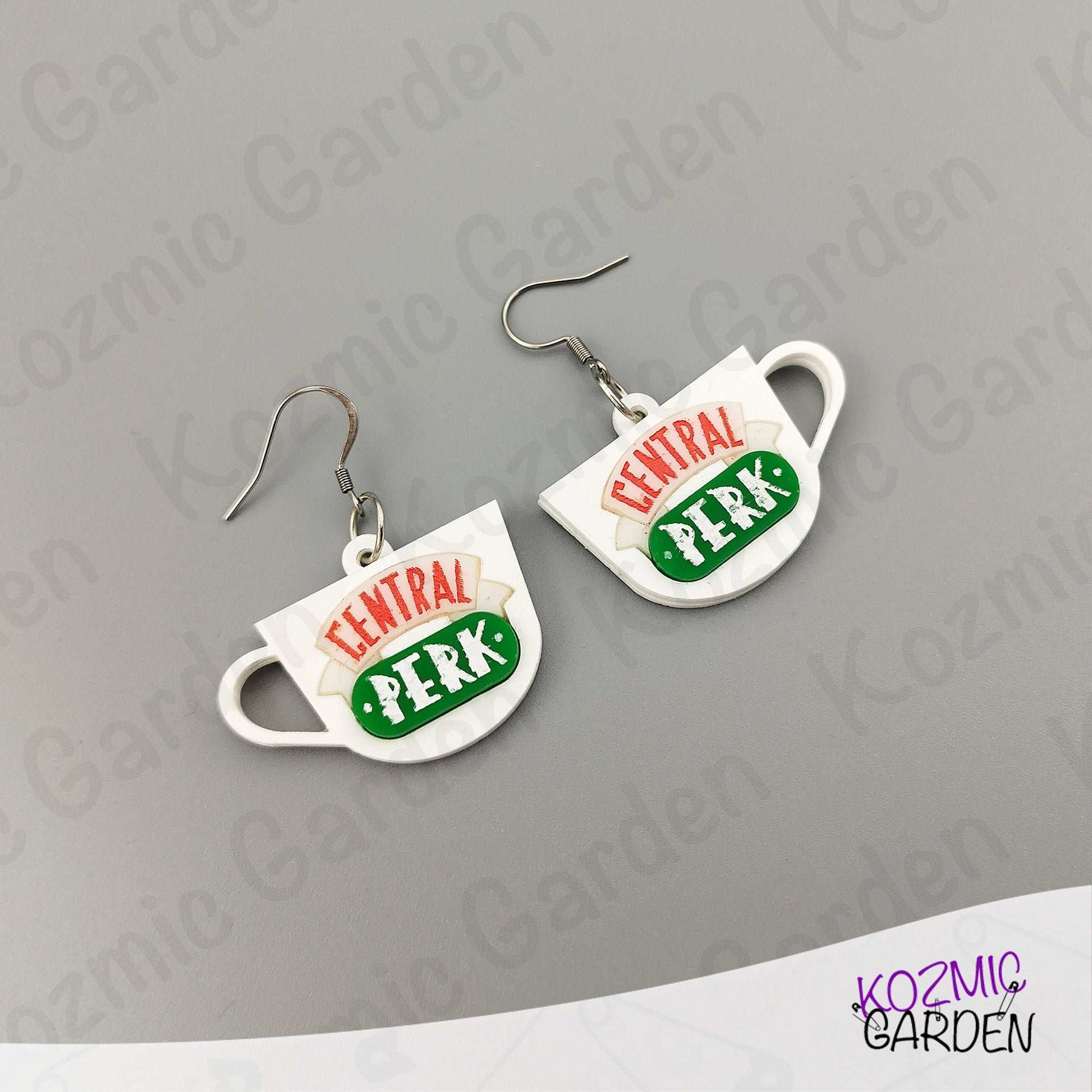 Central Perk Mug Earrings –  Friends TV Show Inspired Jewelry