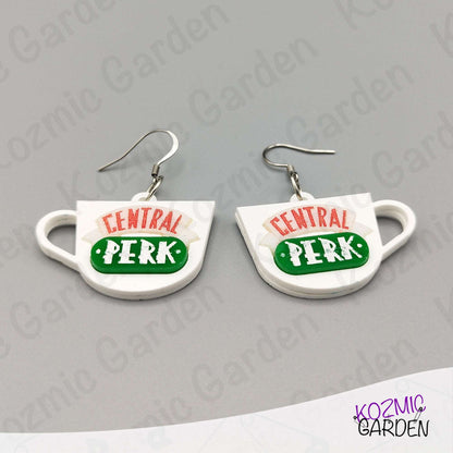 Central Perk Mug Earrings –  Friends TV Show Inspired Jewelry