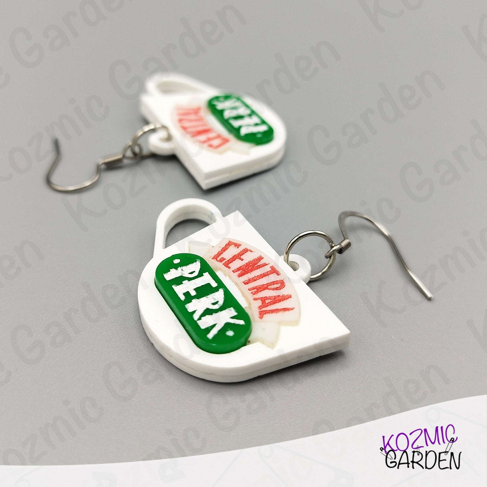 Central Perk Mug Earrings –  Friends TV Show Inspired Jewelry