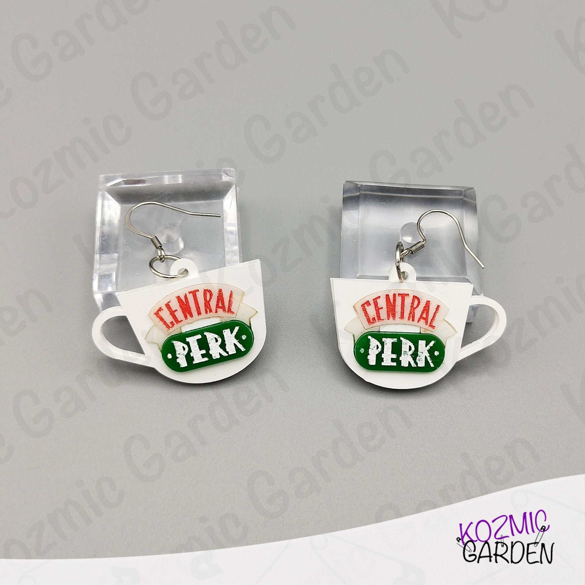 Central Perk Mug Earrings –  Friends TV Show Inspired Jewelry