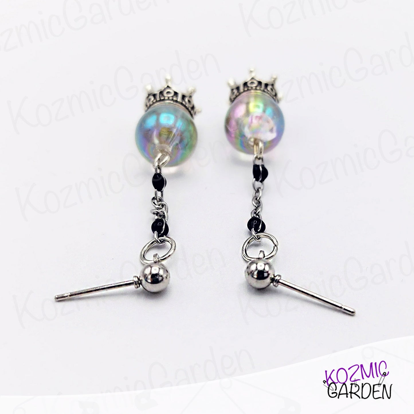 CRYSTAL BALL EARRINGS | Embrace the Mystical Aura