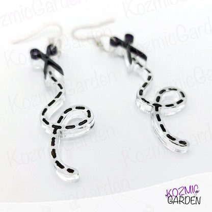 CUTTING SCISSORS EARRINGS | Snip, snip! Unleash your creativity!
