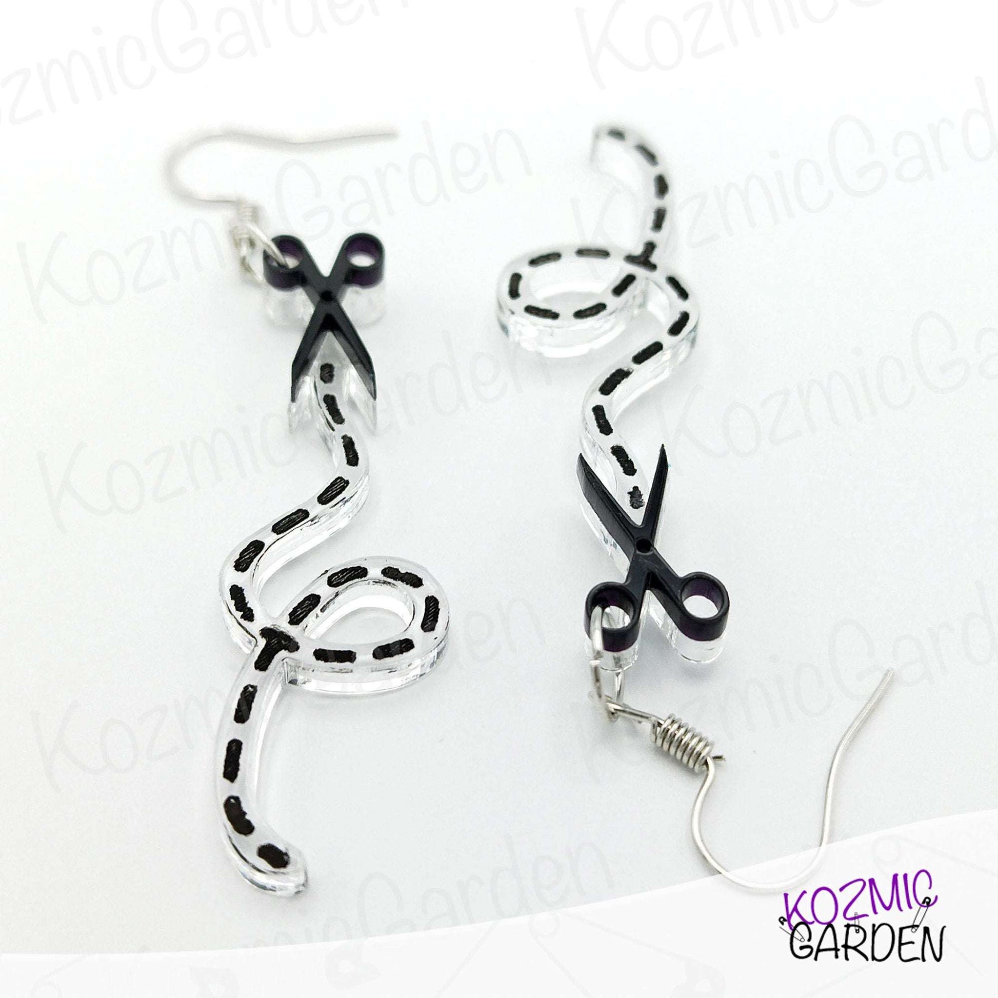 CUTTING SCISSORS EARRINGS | Snip, snip! Unleash your creativity!