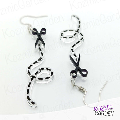 CUTTING SCISSORS EARRINGS | Snip, snip! Unleash your creativity!