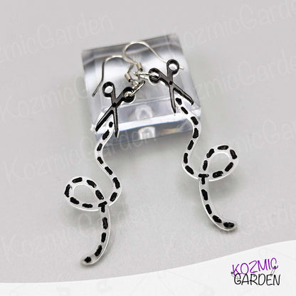 CUTTING SCISSORS EARRINGS | Snip, snip! Unleash your creativity!
