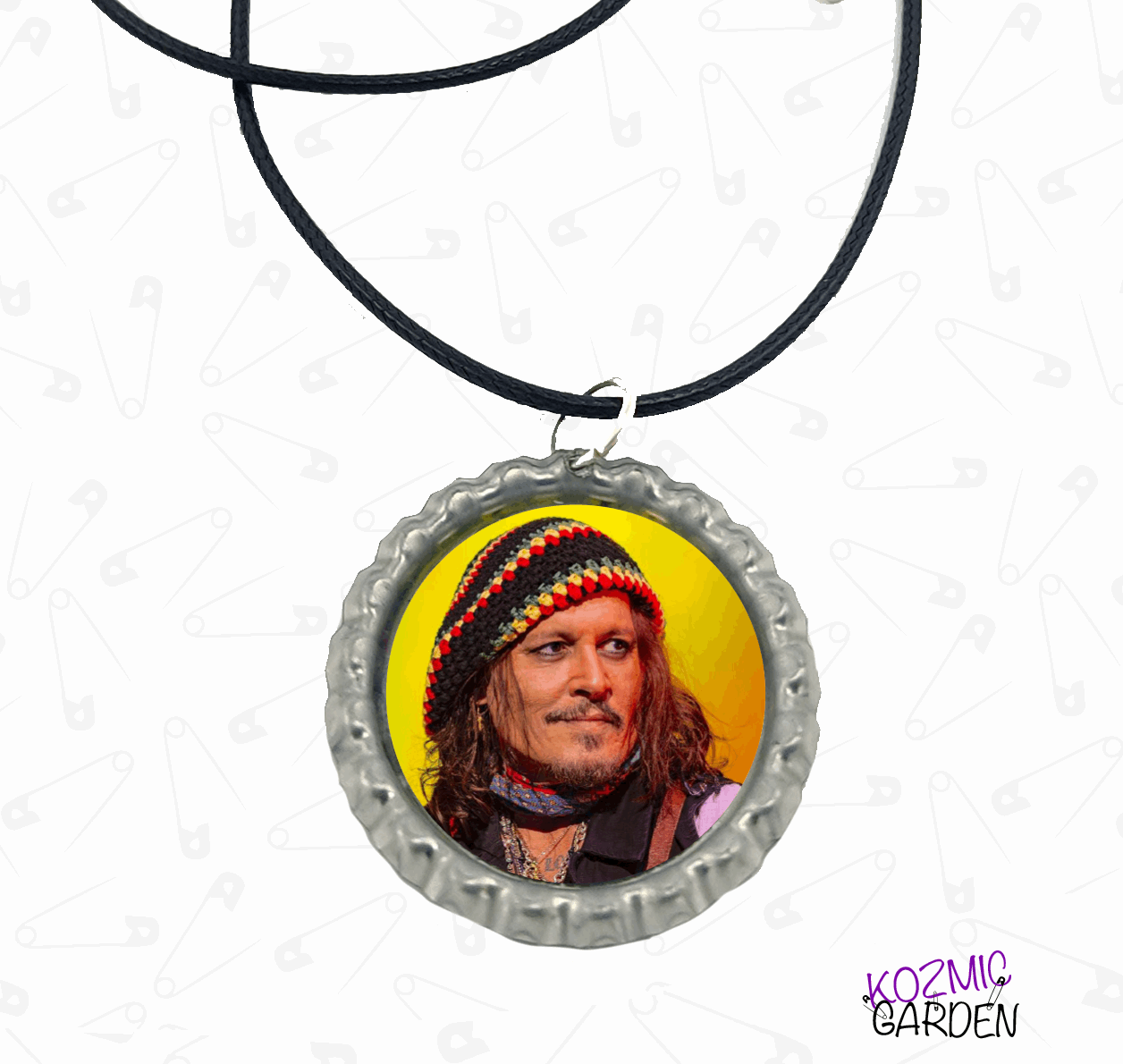 Custom Bottle Cap Pendant | Encapsulate your favourite person!