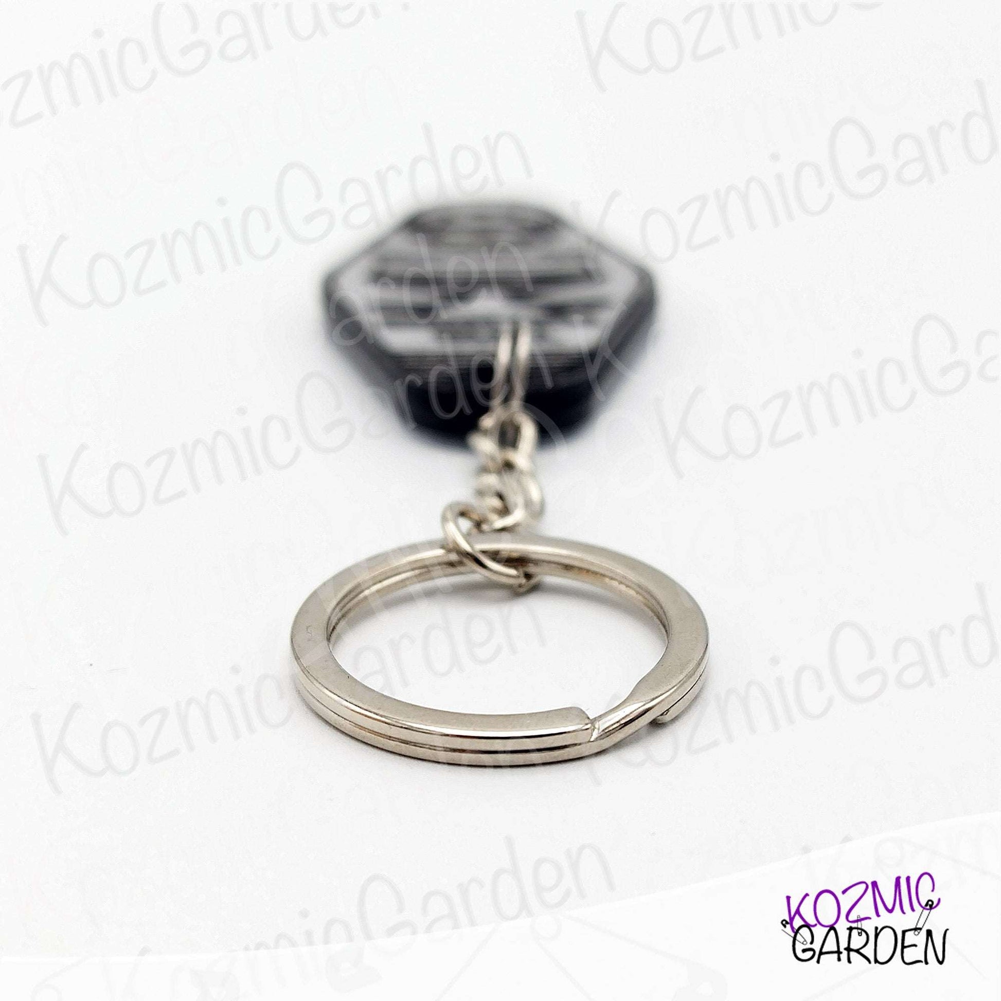 Back to the Future DeLorean Keychain – “Time Machine” OUTATIME – 80's Movie Accessory