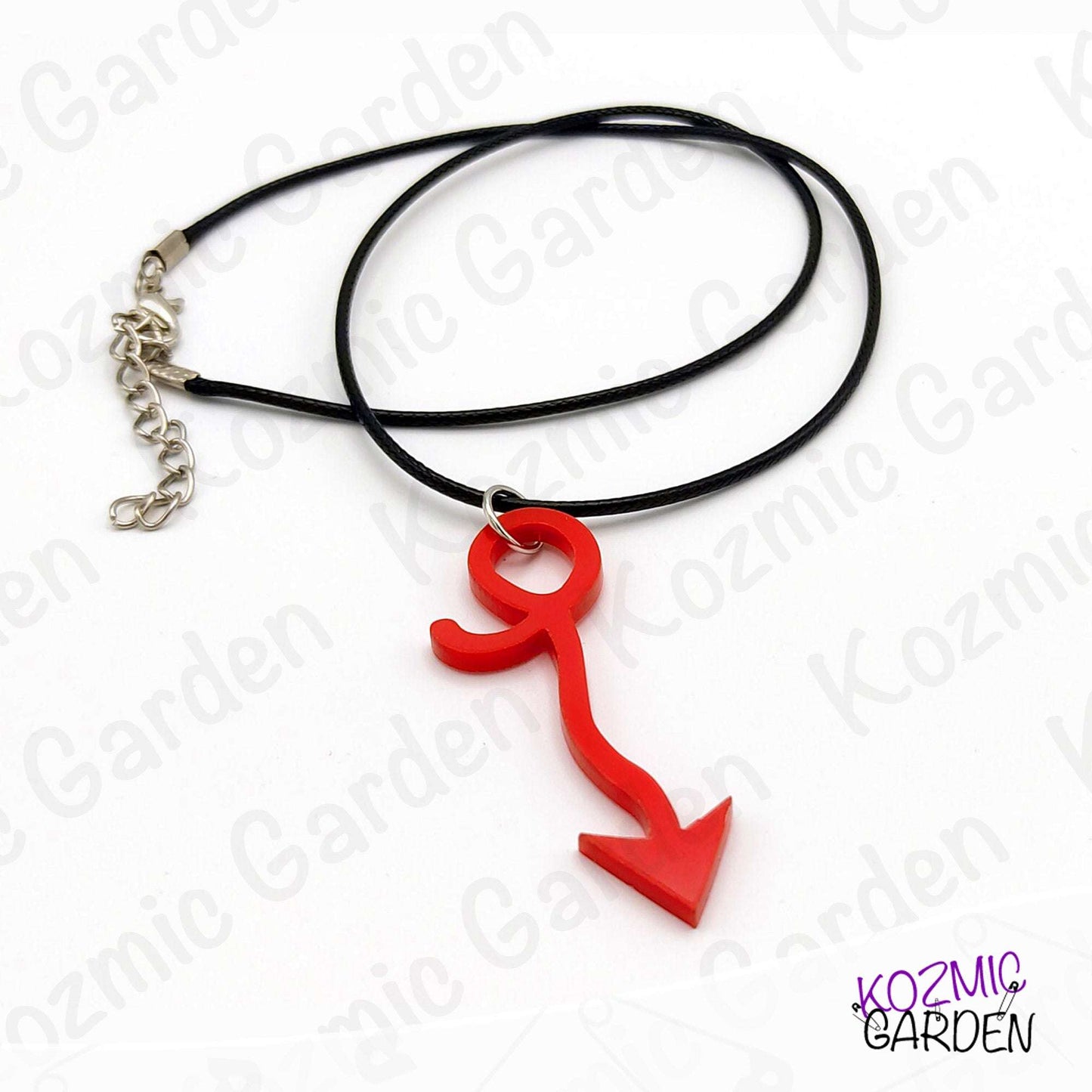 Red Demon Tail Earrings – Tiny Devils, Big Personality