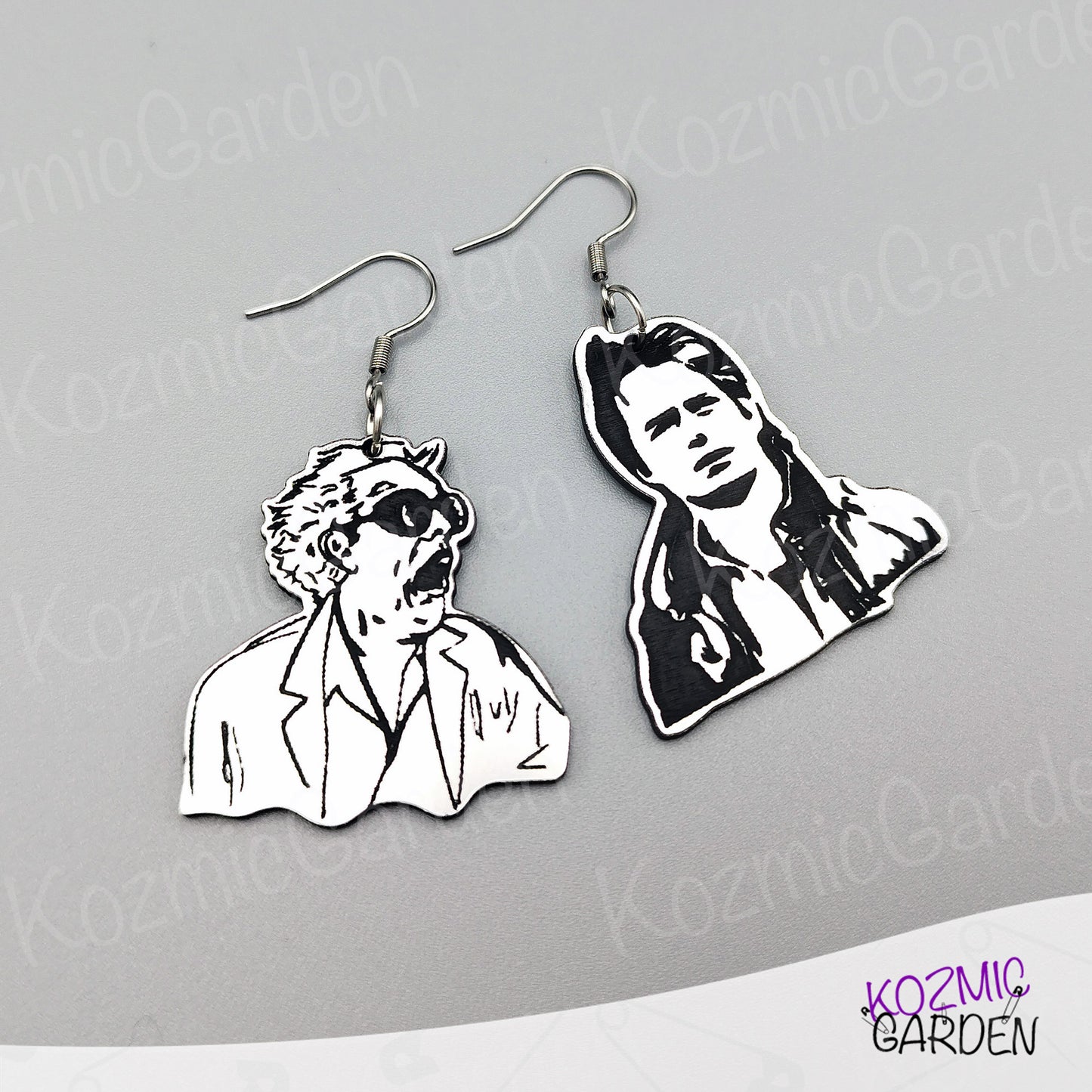 Doc and Marty McFly Earrings | Great Scott! Let's get Back To the Future!