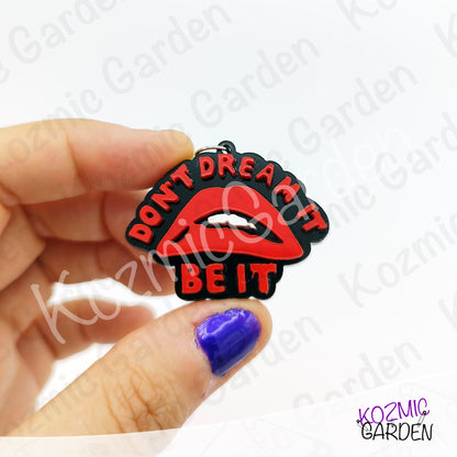"Don't Dream It, Be It" Earrings - Rocky Horror Picture Show Inspired Lips Dangles