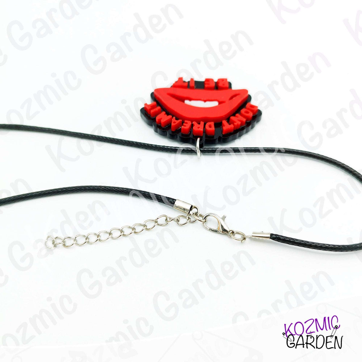 "Don't Dream It, Be It" - Rocky Horror Picture Show Lip Pendant Necklace