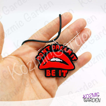 "Don't Dream It, Be It" - Rocky Horror Picture Show Lip Pendant Necklace