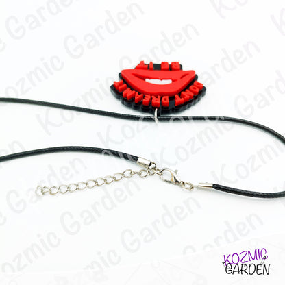 "Don't Dream It, Be It" - Rocky Horror Picture Show Lip Pendant Necklace