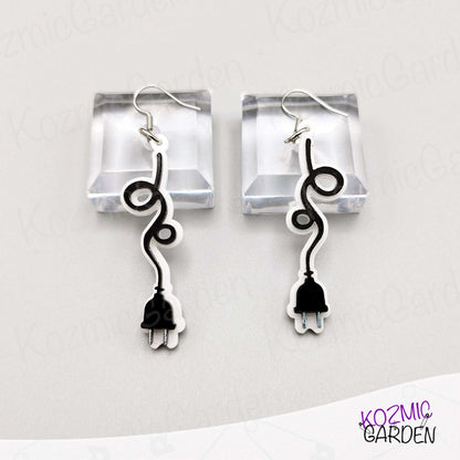 ELECTRIC PLUG EARRINGS | Plug into Style!