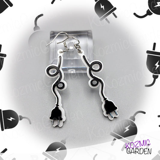 ELECTRIC PLUG EARRINGS | Plug into Style!