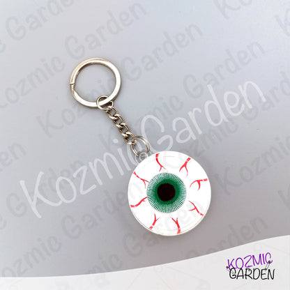 Eyeball Shaker Keychain