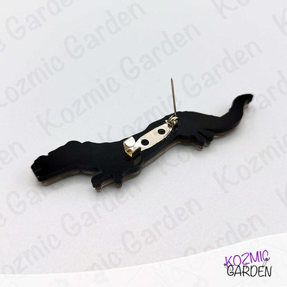 Falkor Brooch – The NeverEnding Story 80s Movie Jewelry – Fun Nostalgic Fantasy Accessory