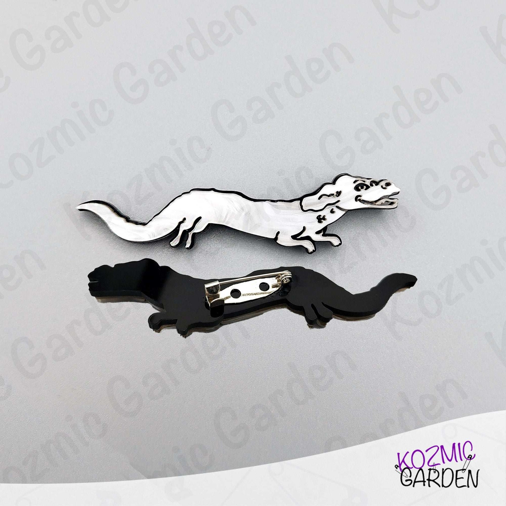 Falkor Brooch – The NeverEnding Story 80s Movie Jewelry – Fun Nostalgic Fantasy Accessory