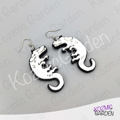 Falkor Earrings | Neverending Story Laser-Cut Dangles