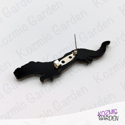 Falkor Brooch – The NeverEnding Story 80s Movie Jewelry – Fun Nostalgic Fantasy Accessory