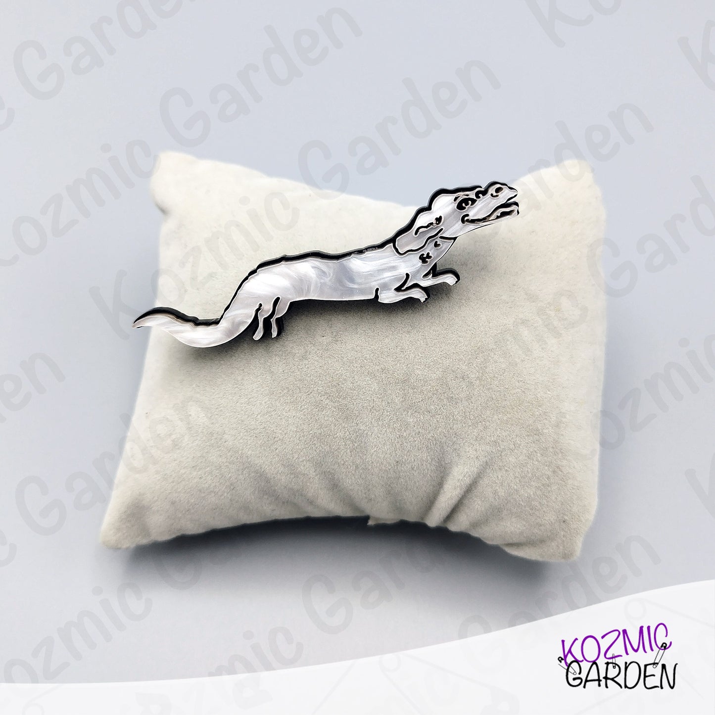 Falkor Brooch – The NeverEnding Story 80s Movie Jewelry – Fun Nostalgic Fantasy Accessory