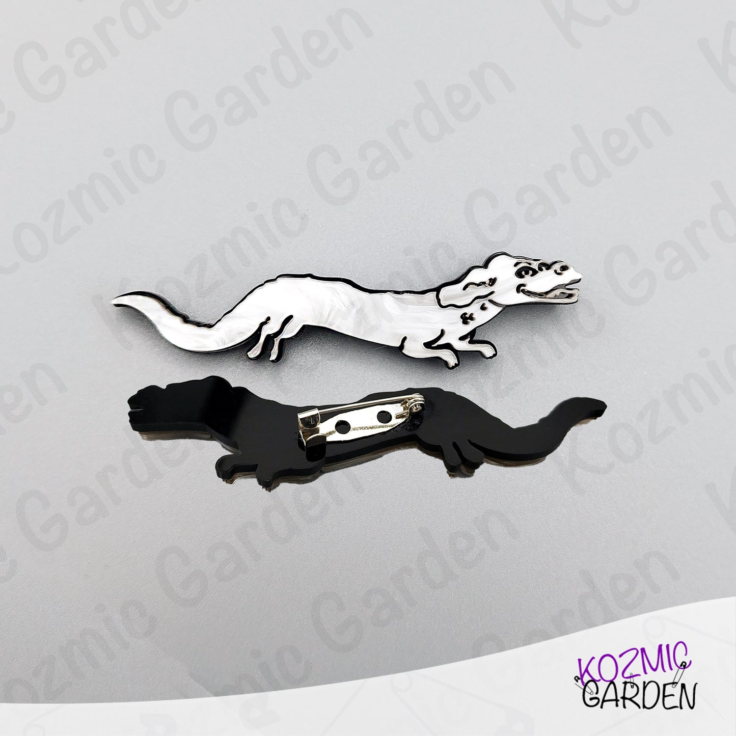 Falkor Brooch – The NeverEnding Story 80s Movie Jewelry – Fun Nostalgic Fantasy Accessory