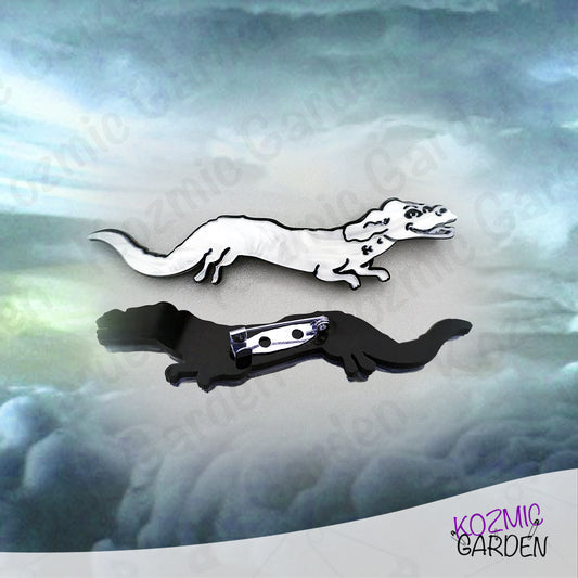 Falkor Brooch – The NeverEnding Story 80s Movie Jewelry – Fun Nostalgic Fantasy Accessory
