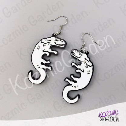 Falkor Earrings | Neverending Story Laser-Cut Dangles