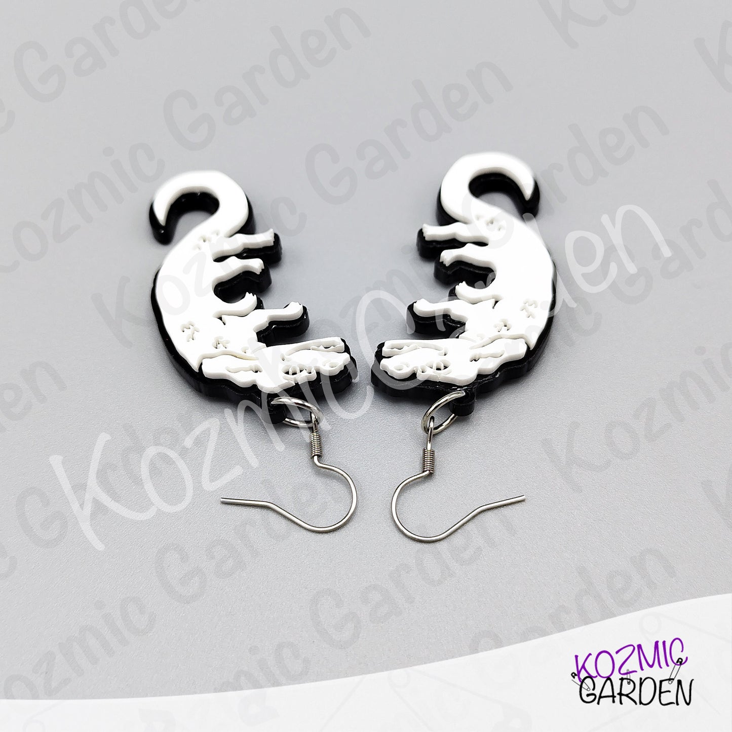 Falkor Earrings | Neverending Story Laser-Cut Dangles