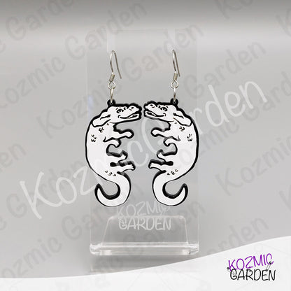 Falkor Earrings | Neverending Story Laser-Cut Dangles