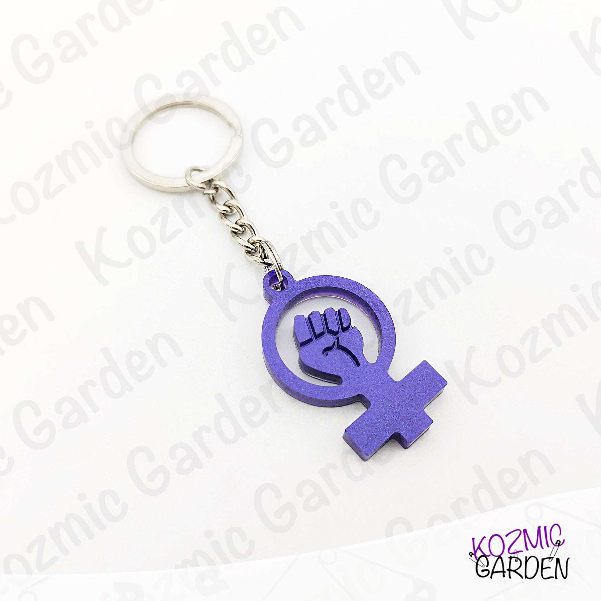 FEMALE SYMBOL KEYCHAIN | Unlock Equality!