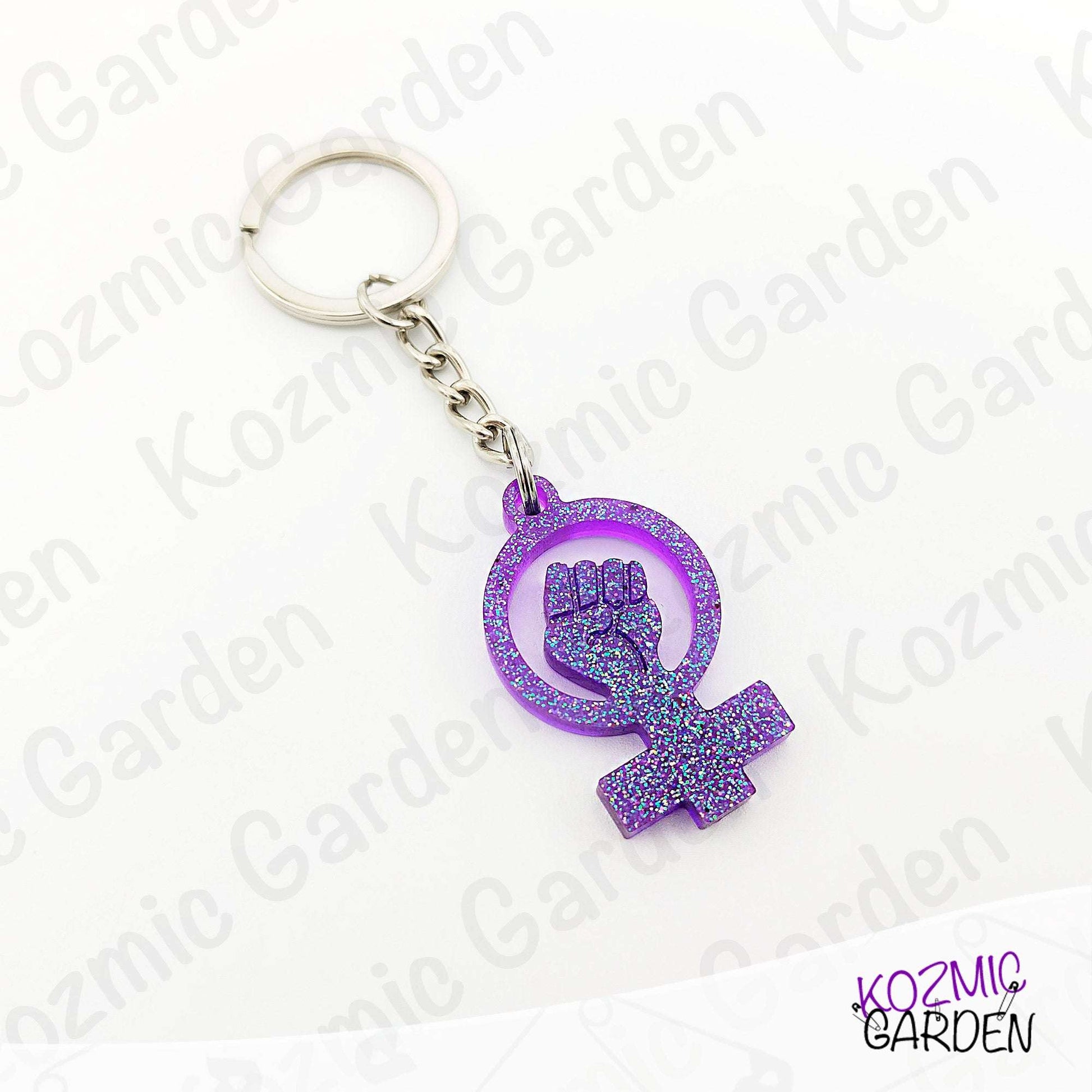 FEMALE SYMBOL KEYCHAIN | Unlock Equality!