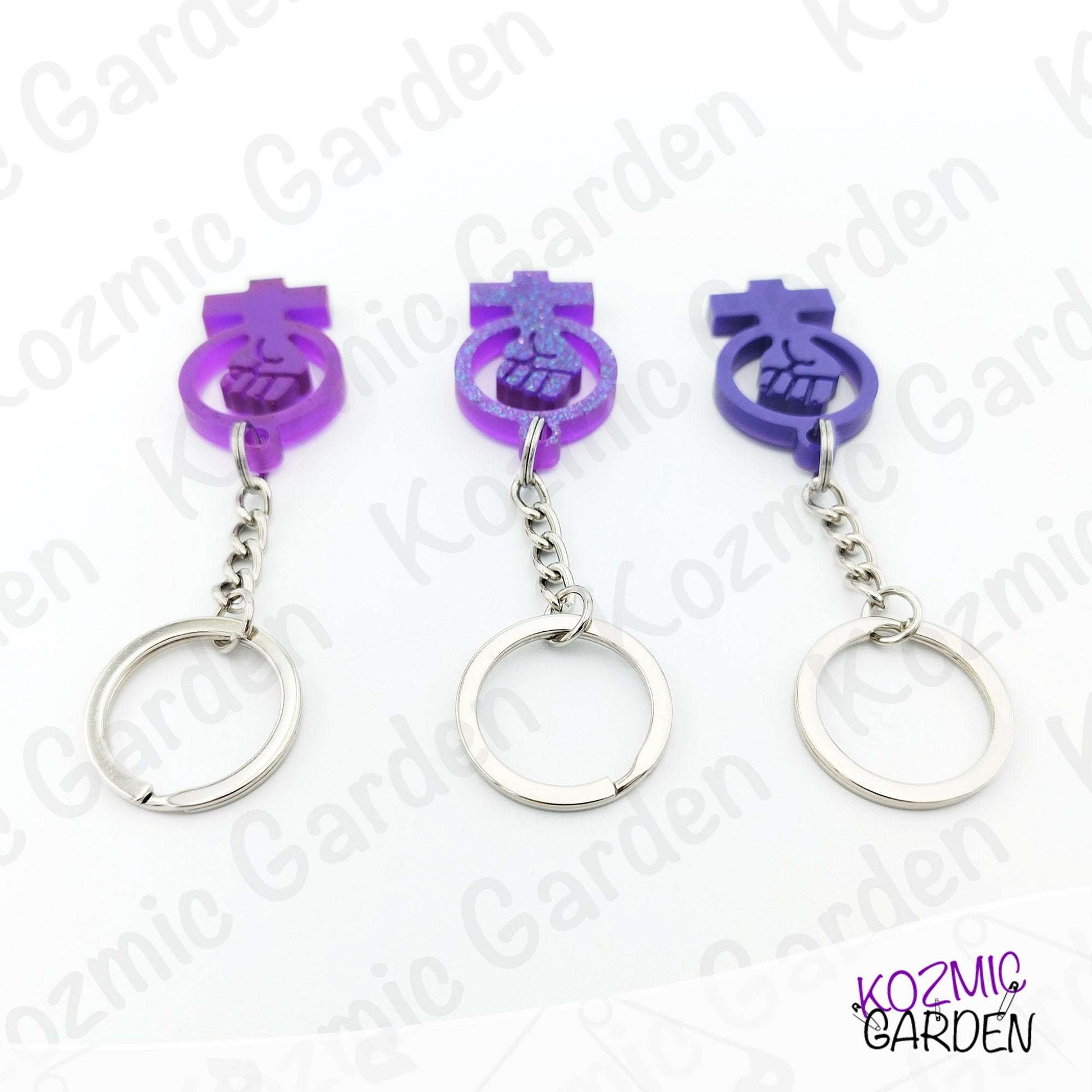 FEMALE SYMBOL KEYCHAIN | Unlock Equality!