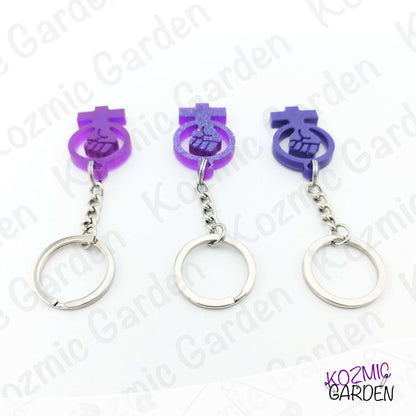 FEMALE SYMBOL KEYCHAIN | Unlock Equality!