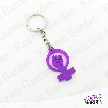 FEMALE SYMBOL KEYCHAIN | Unlock Equality!
