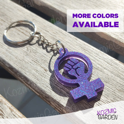 FEMALE SYMBOL KEYCHAIN | Unlock Equality!