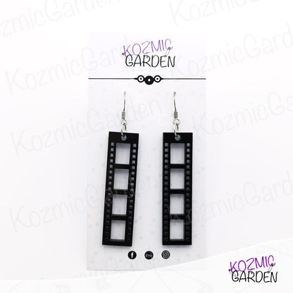 FILM STRIP EARRINGS | Capture the Magic of Cinema!