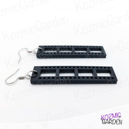 FILM STRIP EARRINGS | Capture the Magic of Cinema!