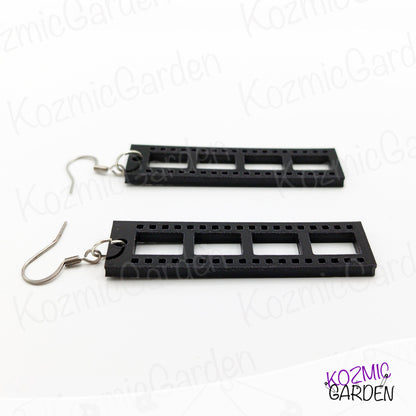 FILM STRIP EARRINGS | Capture the Magic of Cinema!