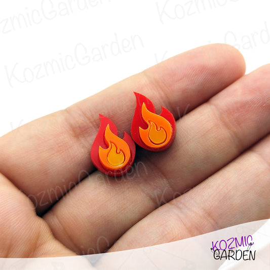 BONFIRE STUDS | Illuminate Your Look!